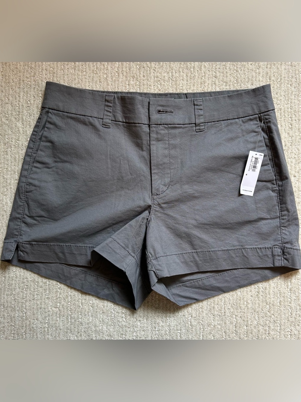 Old Navy Gray Everday Shorts Size 4 NWT